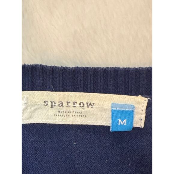 Sparrow Navy Cardigan with Slouchy Pockets - Picture 3 of 3